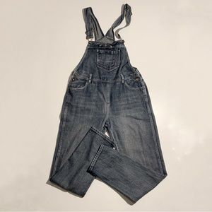 Long Denim Overalls